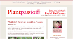 Desktop Screenshot of blog.plantpassion.co.uk